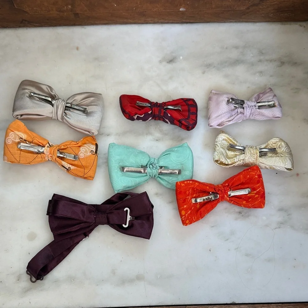 Colorful Bow Tie Collection Set